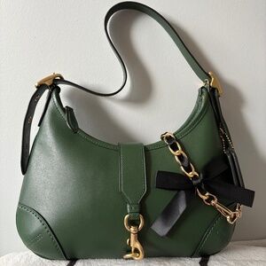 Coach Hamptons Hobo Bag in Hunter Green